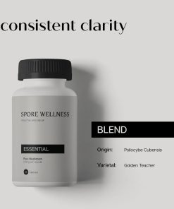 Spore Wellness (Essential) Microdosing Mushroom Capsules